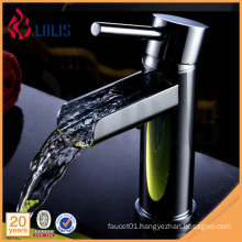 Building materials single lever basin waterfall faucet chrome